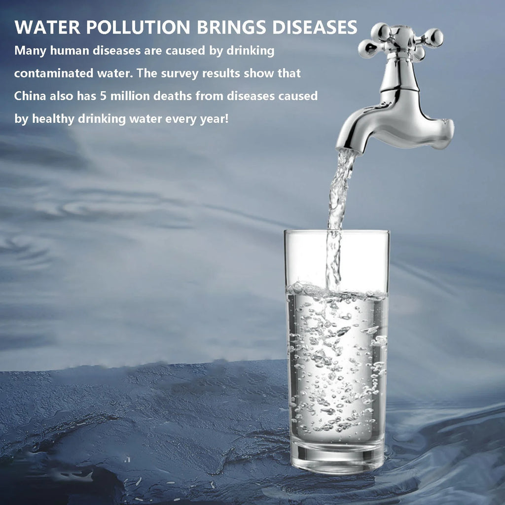 Portable Hydrogen Water Generator and Purifier - USB Rechargeable Ionizer Bottle (360ml)